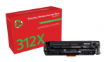 XEROX Toniirik HP 312X (CF380X) must (mustkollane)