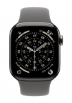 APPLE Sarja 11 GPS + Mobiilne Titanium, Kiviheeringas Sport Kael M/L, MFCX4ZR/A, 46 mm