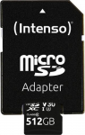 Intenso 3433493 mlu kaart 512 GB MicroSDXC UHS-I Class 10