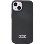Audi Silikoonist mbris iPhone 14 / 15 / 13 6.1" tarny/must hardcase AU-LSRIP14-Q3/D1-BK