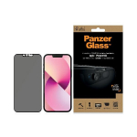PanzerGlass E2E Microfracture iPhone 13 Mini 5,4" lekohal keprane kaamerapesa Privacy Antibakteriaalne must/black P2747