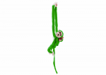 LEAN Toys Plush Monkey with Baby Mascot Green 70 cm