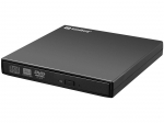 Sandberg USB DVD Drive USB Mini DVD Burner, Black,