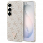 GUESS Etui 4G kolmnurgaga logo MagSafe Samsung Galaxy S26 roosa