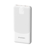 Powerbank Wozinsky Wpower WPBBK-3 10000 mAh 10W 2x USB-A 2A - white