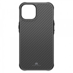 Hama Robust Carbon mobile phone case 15.5 cm (6.1) Cover Black
