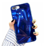 Fusion Accessories Fusiooni Diamantkivi Tagumine Kauss Silikoonist mbris Apple iPhone 11 Pro Max Sinise jaoks