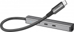 Bluecloud USB-C USB-C-keskjaam ja gigabit Ethernet adapter