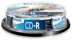 PHILIPS CD-R 700MB x52 Cake Box 10