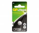 GP LITHIUM BUTTON CELL CR1220 Silver Oxide Cell CR1220,
