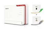 FRITZ! Karp 5690 Pro International traadita ruuter 2,5 Gigabit Ethernet kolmeribaline (2,4 GHz / 5 GHz / 6 GHz) Valge