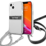 GUESS GUHCP13SKC4GBSI iPhone 13 mini 5,4" Lbipaistev kvakott 4G Hall rihm hbedane kett