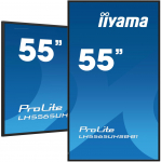 Iiyama ProLite LH5565UHSB-B1 139cm (55) 4K UHD Signage Monitor DP/HDMI/RJ45
