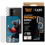 PanzerGlass CARE kaitsekomplekt Privacy 3w1: mbris + klaas + lts Samsung Galaxy S26 jaoks