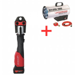 ROTHENBERGER Aku torupressija Romax 4000 komplekt U16-20-25mm 4Ah AMPShare