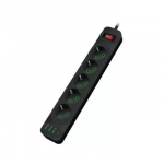 Riff F25U 2m pagarintjs ar 3 Ligzdm + 3 USB + 1 USB-C