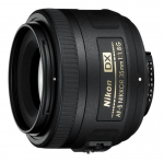 Nikon AF-S DX NIKKOR 35mm f/1.8G SLR laiafookusobjektiiv Must