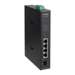 Edimax Switch Industrial 4-Port POE GbE + 1 GbE SFP unmanag.