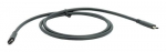 Terra 1480361 USB-kaabel USB 3.2 Gen 2 (3.1 Gen 2) USB-C, must