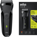 BRAUN Sarja 3 300 meeste habemeajamismasinad mustad