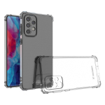 Wozinsky Anti-ok turvakestav lemannustav korpus Samsung Galaxy A73 jaoks, lbipaistev