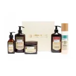 Set Arganicare: Ricin, Hair Shampoo, For Growth Stimulation, 400 ml + Honey, Hair Serum, Hydrating AND Strengthening, 100 ml + Ricin, Hair Conditioner, For Growth Stimulation, 400 ml + Ricin, Hair Treatment Cream Mask, For Growth Stimulation, 500 ml  ...
