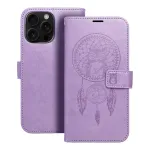 MEZZO raamatukapimbris IPHONE 16 Pro Max dreamcatcher violetne