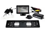 Amio Parkimisteetaja ssteem TFT01 4,3" CAM-402 LED 4 sensorit valge