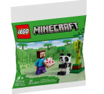 LEGO Polska Minecrafti tellised 30672 Steve ja vike panda