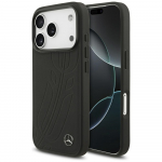 Mercedes Nahast suurkott Laurel Leaf MagSafe iPhone 17 Pro jaoks must