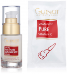Guinot Set: Anti-tahased, Anti-piimajad, seerum, kasuk, 23,5 ml + Puhas, Vitamiin C, seerum, kasuk, 1,5 ml