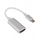 RoGer Multimedia Adapter USB-C to HDMI (4K @ 30Hz, 1080P @ 60Hz) Silver