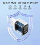 Choetech PD6051 2x USB-C PD 35W GaN White