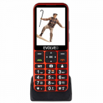 Evolveo EasyPhone ESLTRD mobiiltelefon 7,11 cm (2,8 tolli) 105 g Punane vanematele meldud telefon