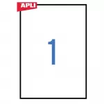 Apli Kleepuvad ILC kleebised, suurus 210x297mm, 25 lehte/1 kleebis lehel (10819)