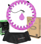 HMS _7567396 HHW12 VIOLET HULA HOOP SET WITH LUGS AND WEIGHT + BR163 B