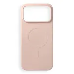 IPhone 17 Pro Max / 18 Pro Max ritus / silikoonist MagCover, MagSafe-iga hilduv (suur auk), roosa