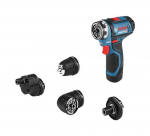 BOSCH GSR 12V-15 FC Professional, vtmevaba, 600 g, must, sinine