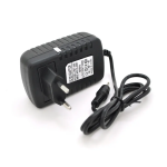 Riff LJY-920 Llitussignaali universaalne toiteadapter AC 100-240V DC 9V 2A (18W) pistik 2.5/0.7 pikkus 1m must