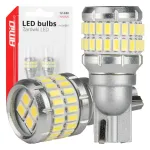 Amio LED-lambid CANBUS T15 W16W 48SMD 4SMD 3014 3030 Valge 12V 24V -04261