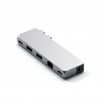 Satechi Pro Hub mini USB-C do MacBook (2xUSB-C, 2x USB-A, Ethernet, jack port) (Pro AND Air AND Max) (hbevrviline)