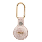 GUESS GUATP4GMSRP AirTag case roosakas/pink 4G Vintage Script