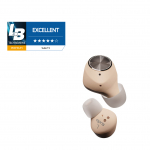 SUDIO Headphone T2 Sand True Wireless In-Ear Mic