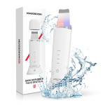 MAXGROOM M-169 ultrasonic cavitation peeling device with LED light therapy - white