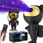 Extralink Thetaevaprojektor Galaxy Projektor Must | lamp, projektor | lastele, astronauti kujuline projektor