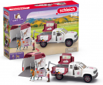 Schleich Hobuseklubi 42704 Mobiilne loomaarst koos haagisega (42704)