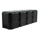Prosperplast Modulaarne kompostur 1600L must (IKSM1600C)