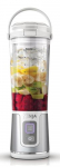 NINJA Blast kabelloser Standmixer BC151EUWH (wei/silber, USB-C aufladbar, 530ml Becher)