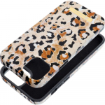 FORCELL F-PROTECT Mirage case compatible with MagSafe for IPHONE 15 Plus wild panther