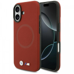 BMW Etui M FW Metal Logo MagSafe do iPhone 17 punane